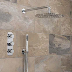 Vado Tablet Altitude Vertical Concealed Thermostatic Shower Valve Package 9