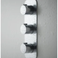 Vado Tablet Altitude Vertical 3 Outlet Concealed Thermostatic Shower Valve