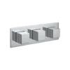 Vado Tablet Notion Horizontal 3 Outlet Concealed Thermostatic Shower Valve