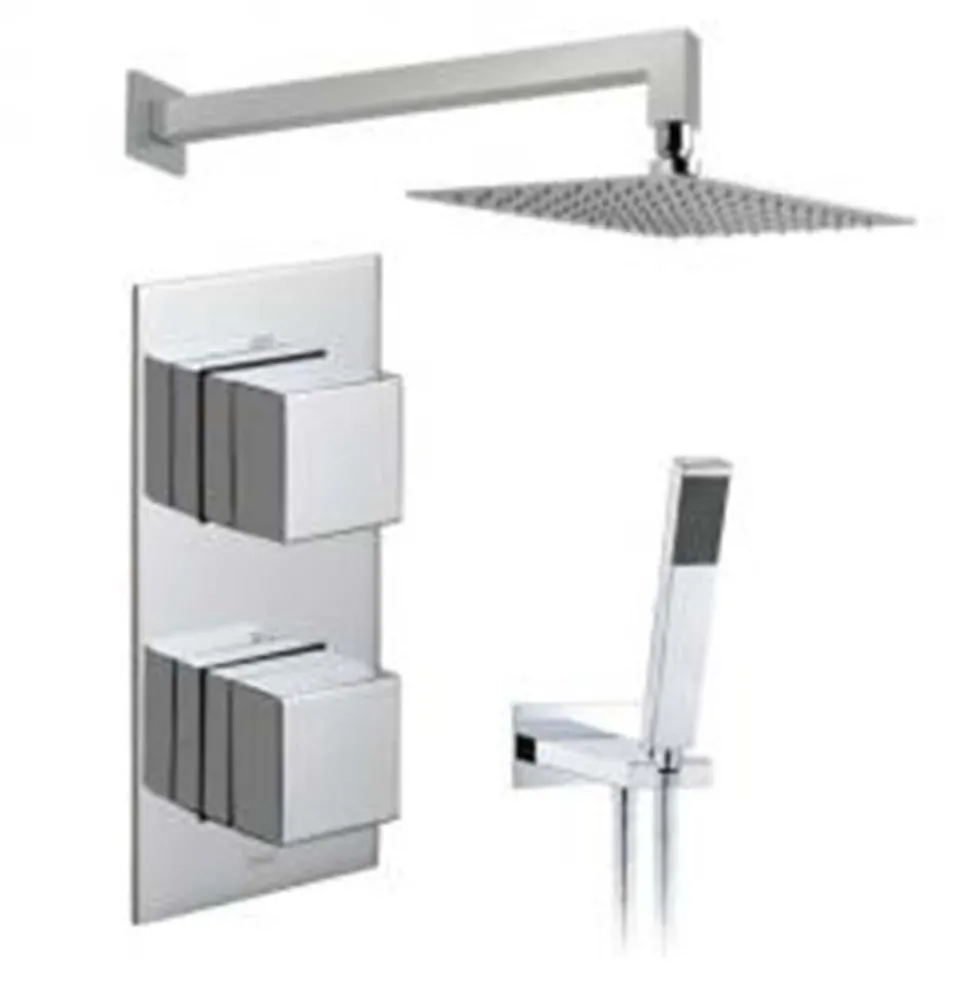 Vado Tablet Notion Vertical Concealed Thermostatic Shower Valve Package 21