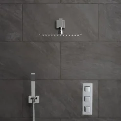 Vado Tablet Notion Vertical Concealed Thermostatic Shower Valve Package 13