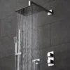 Vado Tablet Notion Vertical Concealed Thermostatic Shower Valve Package 22