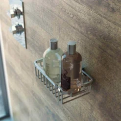 Vado Wall Mounted Medium Rectangular Deep Basket