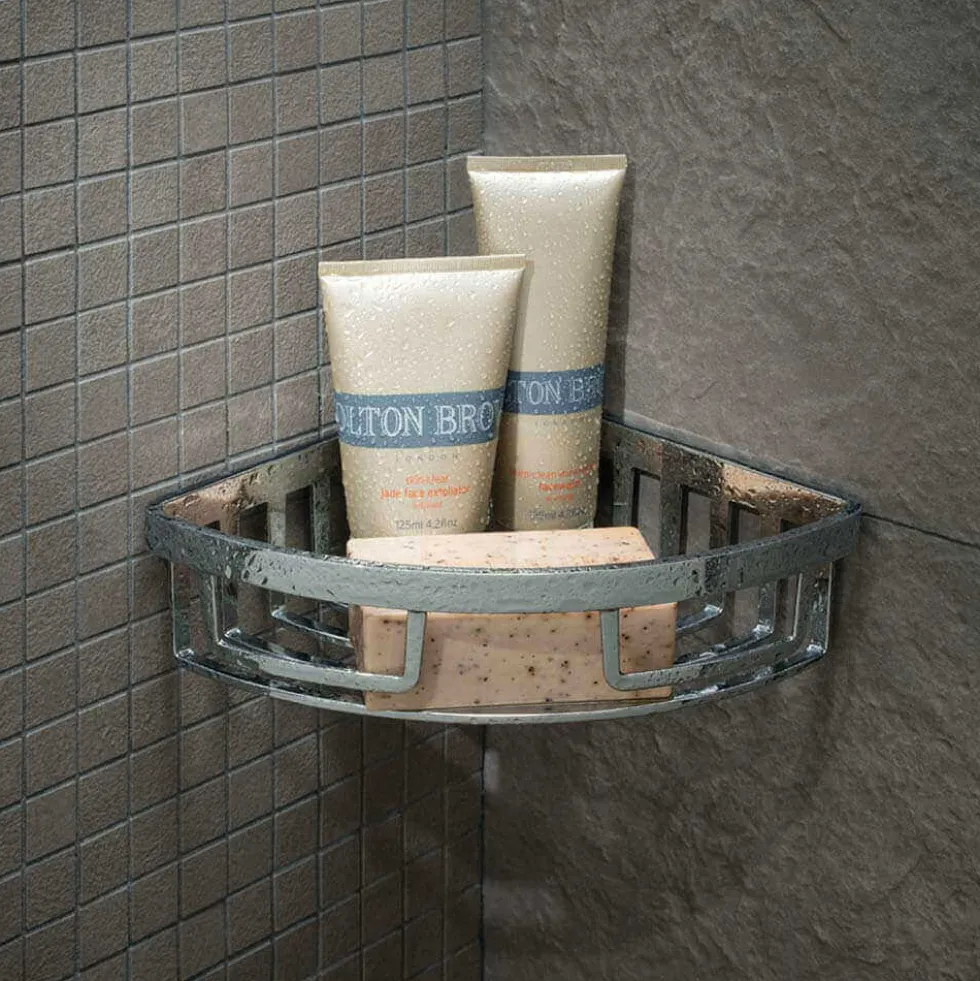 Vado Wall Mounted Removable Corner Basket