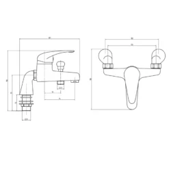 Vellamo Alpine Complete Bathroom Suite