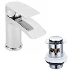Vellamo Alpine Complete Bathroom Suite with Shower Bath & Rimless Toilet