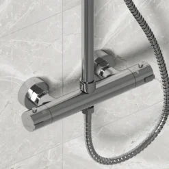 Vellamo Alpine Complete Bathroom Suite with Shower Bath & Rimless Toilet