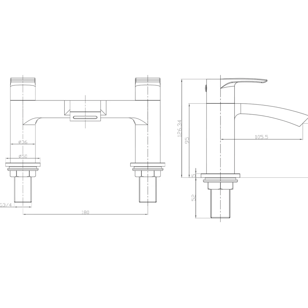 Vellamo Alpine Complete Bathroom Suite with Shower Bath & Rimless Toilet