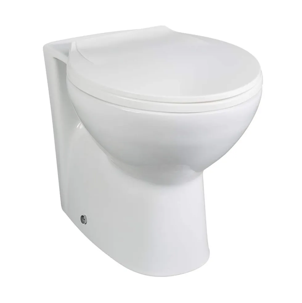 Vellamo Alpine 950mm 1 Door Combination Basin & Toilet Suite - Gloss White