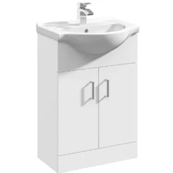 Vellamo Alpine Toilet & Vanity Unit Bathroom Suite