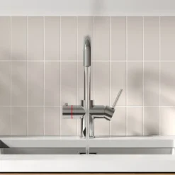 Vellamo Altair 3-in-1 Instant Boiling Water Tap with Boiler & Filter