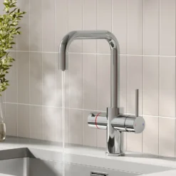 Vellamo Altair 3-in-1 Instant Boiling Water Tap with Boiler & Filter
