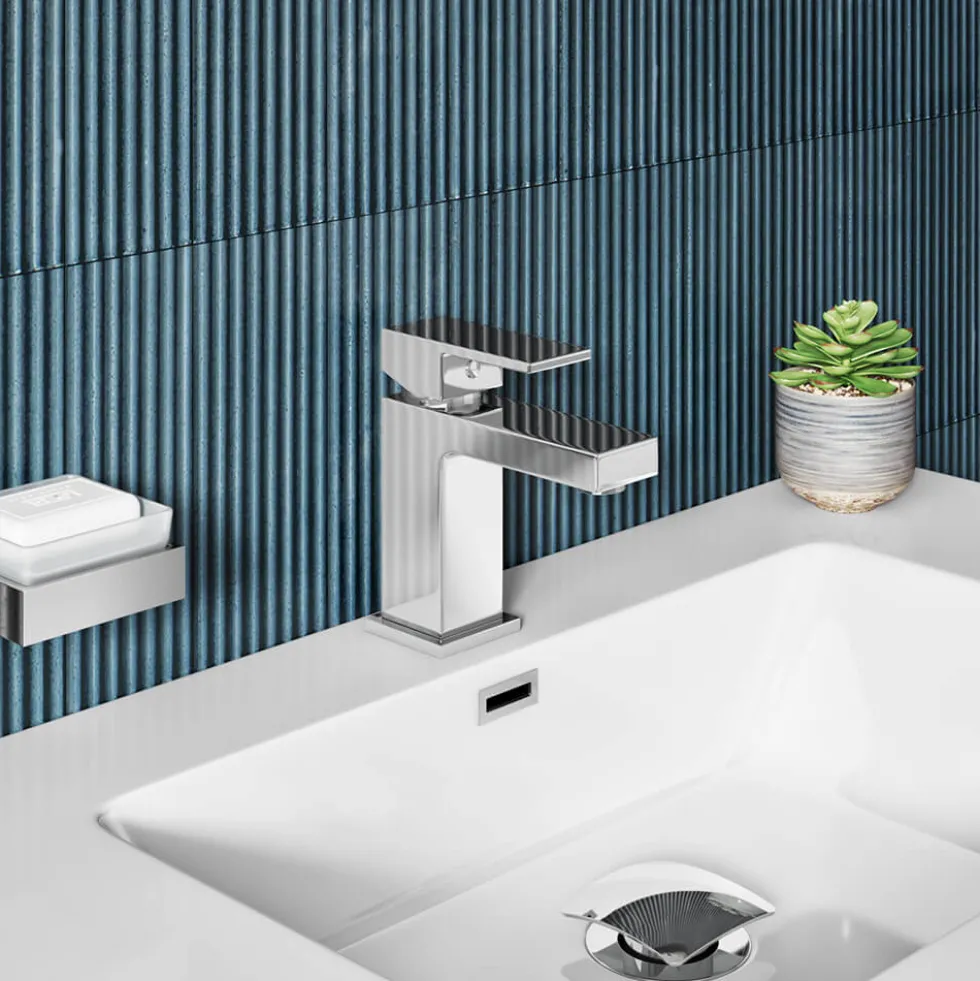 Vellamo Aspire Basin Mixer Tap & Waste