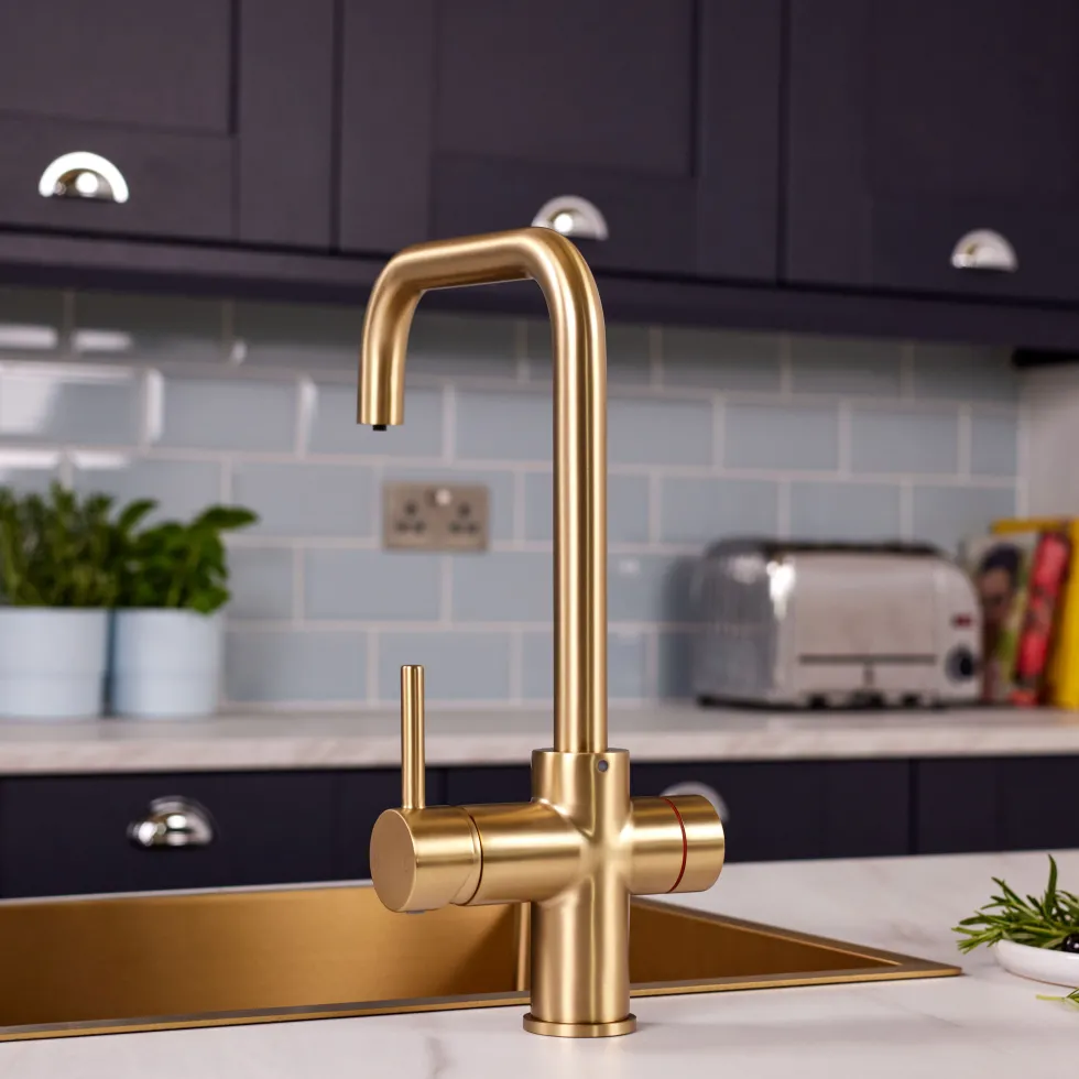 Vellamo Biometric 3-in-1 Fingerprint Instant Boiling Water Tap with WRAS-Approved Boiler & Filter