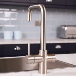 Vellamo Biometric 4-in-1 Fingerprint Instant Boiling Water Tap with WRAS-Approved Boiler & Filter