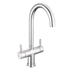 Vellamo Caspian Dual Lever Mono Kitchen Mixer