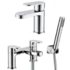 Vellamo Connect Basin Mixer & Bath Shower Mixer Pack