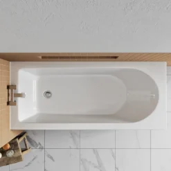 Vellamo Connect Complete Bathroom Suite with Shower Bath