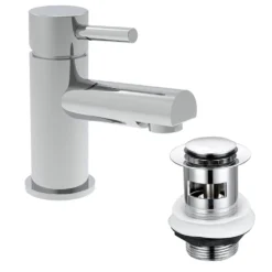 Vellamo Connect Full Bathroom Suite with 1700mm L Shaped Shower Bath