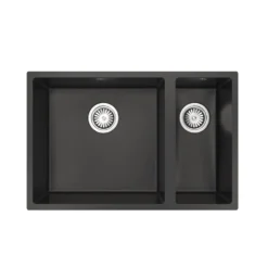 Vellamo Designer 1.5 Bowl Comite Composite Inset/Undermount Kitchen Sink & Waste - 670 x 440mm