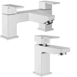 Vellamo Forte Basin Mixer & Bath Filler Value Pack
