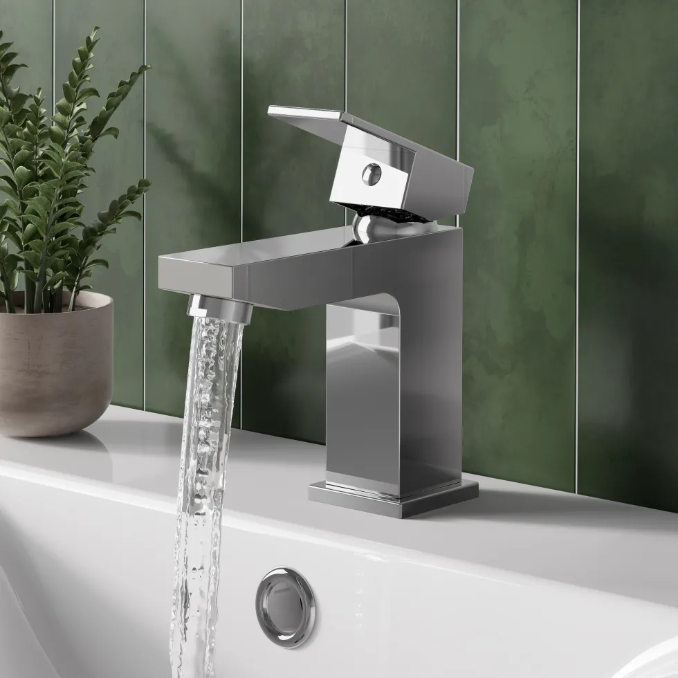 Vellamo Forte Mini Basin Mixer Tap & Waste
