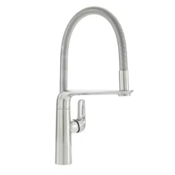 Vellamo Icon Kitchen Tap with Flexible Pull-Away Head - Chrome