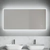 Vellamo LED Frame Mirror with Touch Sensor, Demister & Bluetooth - 1200 x 600mm