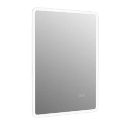 Vellamo LED Illuminated Universal Bathroom Mirror with Demister Pad & Bluetooth - 700mm x 500mm