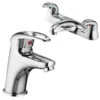 Vellamo Loop Basin Mixer & Bath Filler Pack