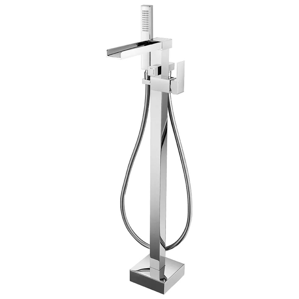 Vellamo Maya Floor Mounted Waterfall Bath Filler