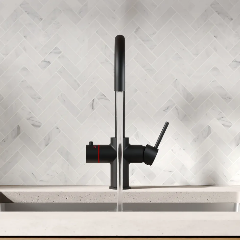 Vellamo Nova 3-in-1 Instant Boiling Water Tap with Boiler & Filter