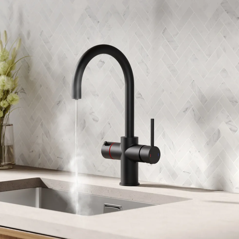Vellamo Nova 3-in-1 Instant Boiling Water Tap with Boiler & Filter