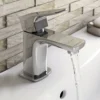 Vellamo Panache Basin Mixer with Clicker Waste