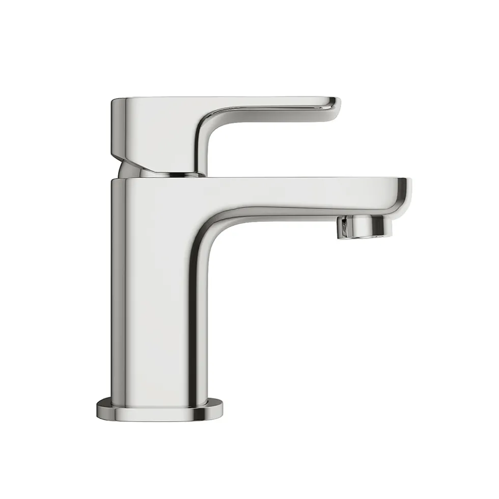 Vellamo Panache Small Basin Mixer with Clicker Waste