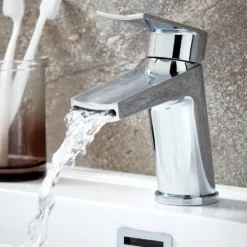 Vellamo Poise Mono Basin Mixer & Deck Mounted Bath Filler