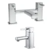 Vellamo Quadro Basin Mixer & Bath Filler Value Pack