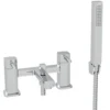 Vellamo Quadro Bath Shower Mixer with Shower Attachment