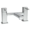 Vellamo Quadro Chrome Deck Mounted Bath Filler
