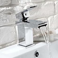 Vellamo Relate Waterfall Basin Mixer & Bath Filler Pack