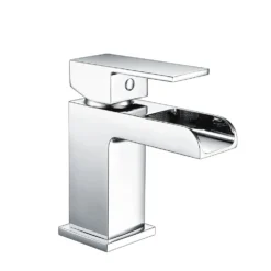 Vellamo Reve Waterfall Basin Mixer Tap & Waste