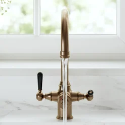 Vellamo Rigel Traditional Cruciform 3-in-1 Instant Boiling Water Tap with Boiler & Filter