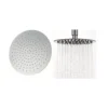Vellamo Thin Round Fixed Shower Head - 400mm - Polished Chrome