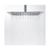 Vellamo Thin Square Fixed Shower Head - 300mm