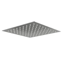 Vellamo Thin Square Fixed Shower Head - 200mm