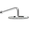 Vellamo Twist ABS Round Fixed Shower Head & Arm - 200mm