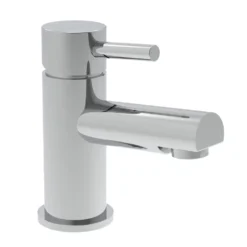 Vellamo Twist Chrome Basin Mixer Tap & Waste
