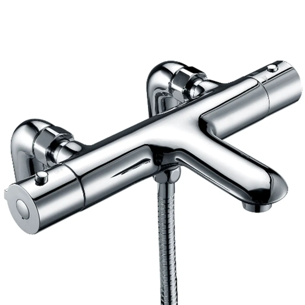 Vellamo Twist Thermostatic Bath Shower Mixer