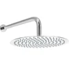 Vellamo Ultra Thin Round 400mm Shower Head & Wall Mounted Arm