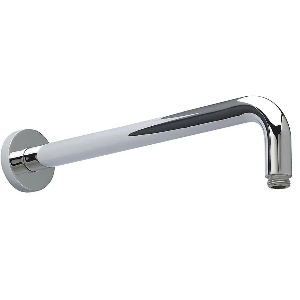 Vellamo Ultra Thin Round 400mm Shower Head & Wall Mounted Arm